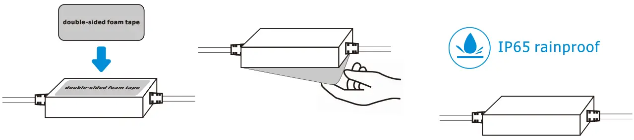 VSYSTO D6 Motorcycle Video Driving Recorder No Screen Dash Cam 2 Channels Lens - Figure 13