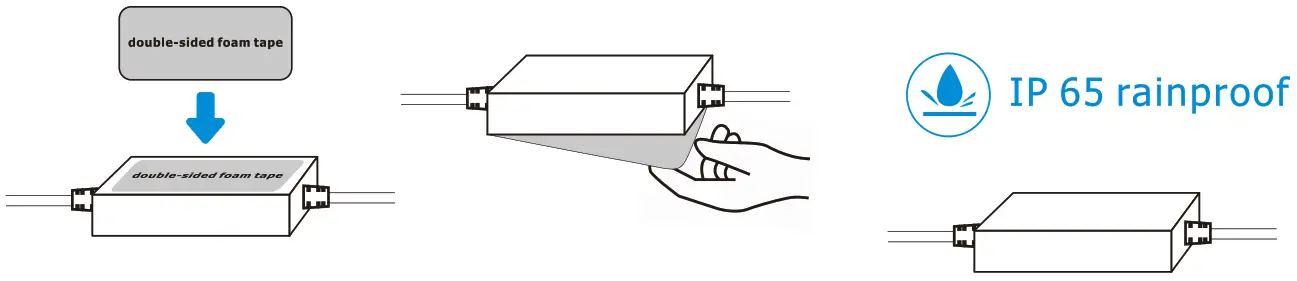 VSYSTO D6 Motorcycle Video Driving Recorder No Screen Dash Cam 2 Channels Lens - Figure 15
