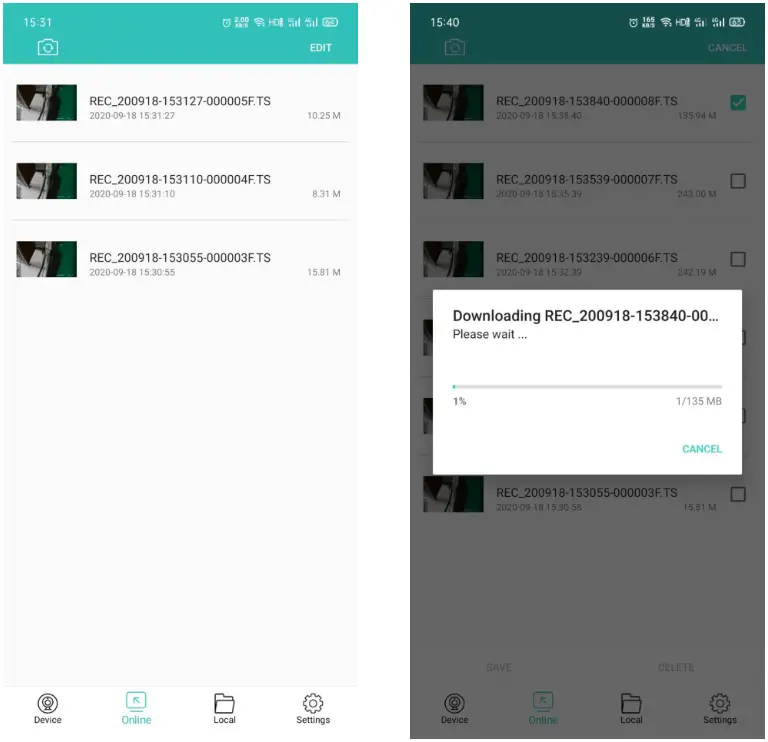 VSYSTO D6 Motorcycle Video Driving Recorder No Screen Dash Cam 2 Channels Lens - Figure 4