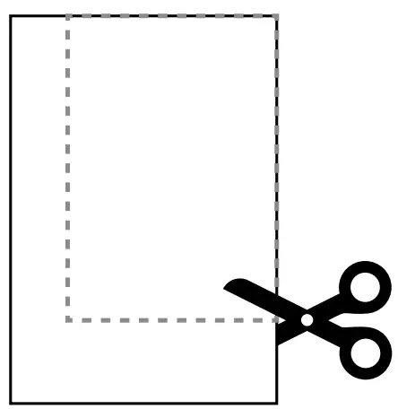 Put Your Old Filter On The New One And Cut The Filter To Size