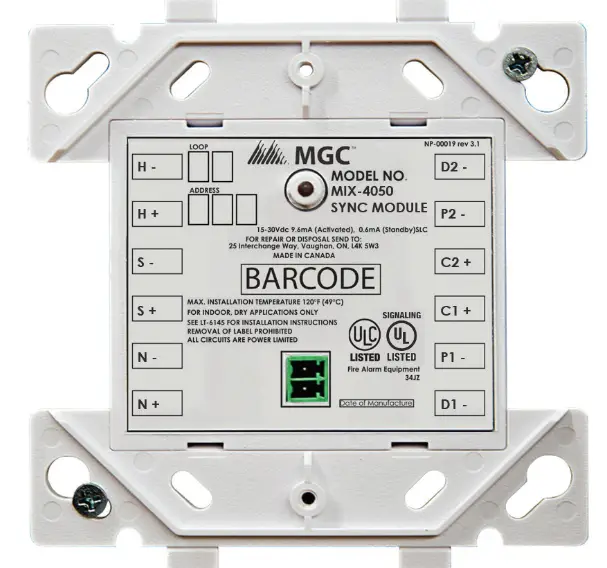 MGC-MIX-4050 Sync Module-product-image