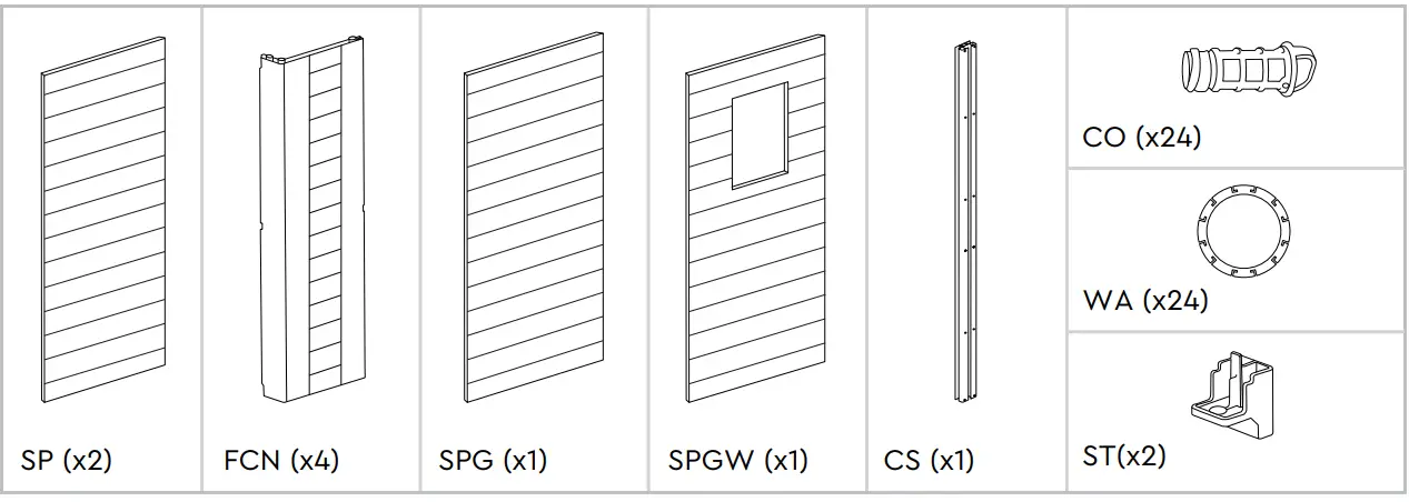KeTer Factor Shed 6x6ft Brown - fig 10