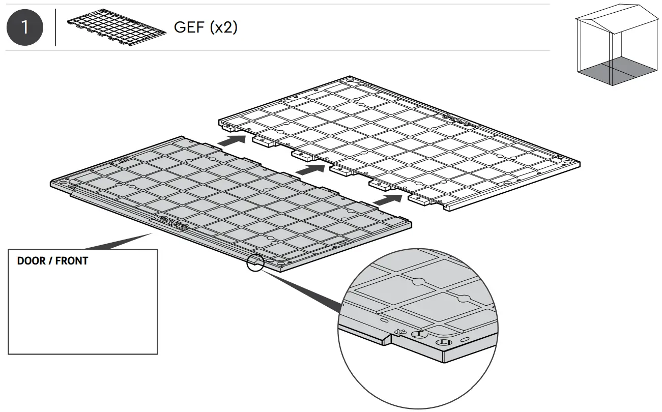 KeTer Factor Shed 6x6ft Brown - fig 15