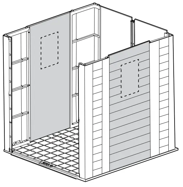KeTer Factor Shed 6x6ft Brown - fig 20