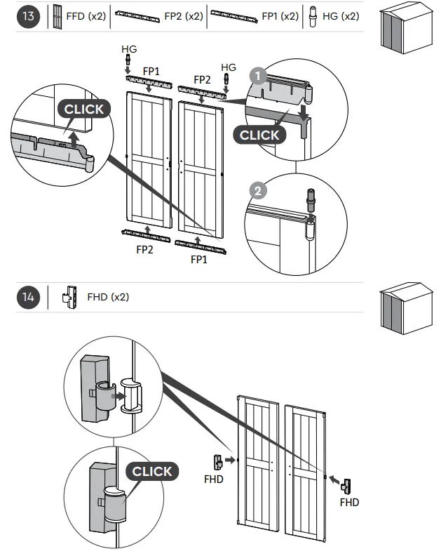 KeTer Factor Shed 6x6ft Brown - fig 26