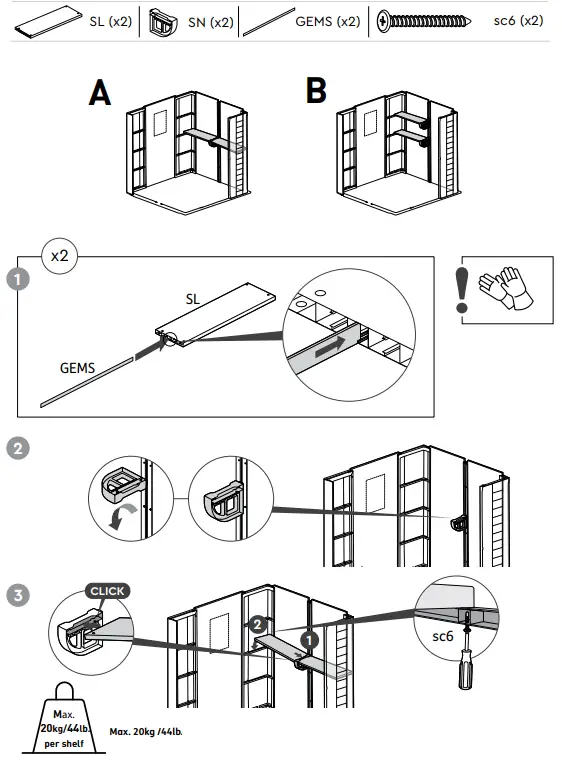 KeTer Factor Shed 6x6ft Brown - fig 39