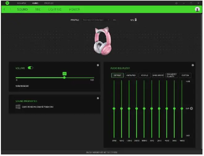RAZER KRAKEN BT KITTY EDITION Wireless Bluetooth Headset-17
