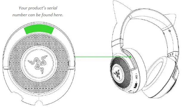 RAZER KRAKEN BT KITTY EDITION Wireless Bluetooth Headset-3