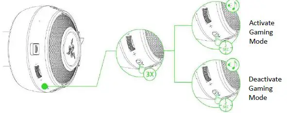 RAZER KRAKEN BT KITTY EDITION Wireless Bluetooth Headset-8