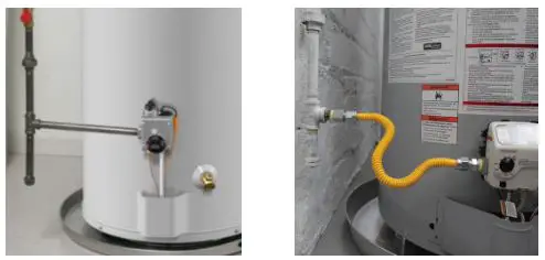 Esco Water Heaters - Gas Piping