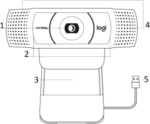 logitech C920 Pro HD Webcam