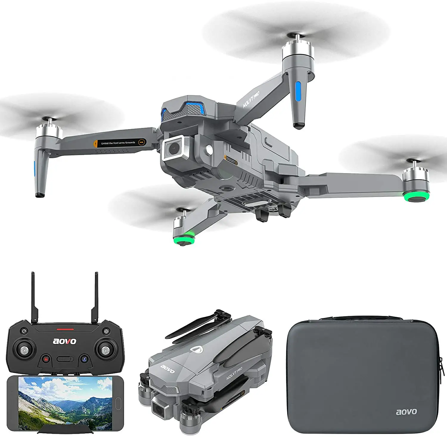 Aovo Ao18 4k Eis Drone With Uhd Camera User Guide