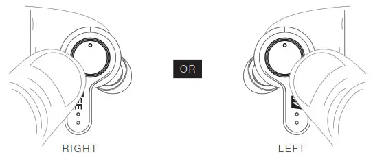 MEE audio X20 Truly Wireless Headphones - ACTIVE NOISE CANCELING