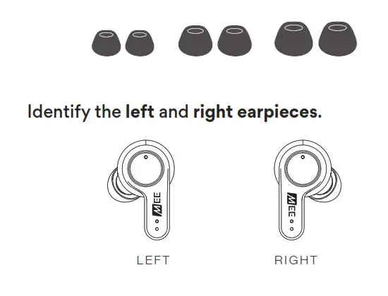 MEE audio X20 Truly Wireless Headphones - FITTING