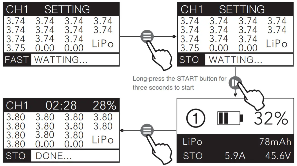 SKYRC Dual Channel Intelligent 12- BATTERY MAINTENANCE