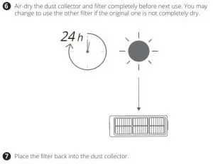 FIG 38 Clean the Dust Collector and Filter