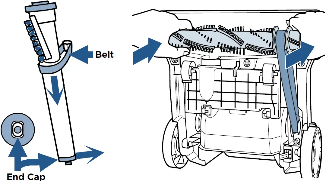 Replacing the Brush & Belt 03