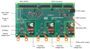 EVALSTPM-3PHISO board function description