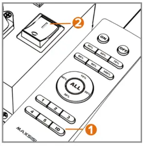 Connect remote to light