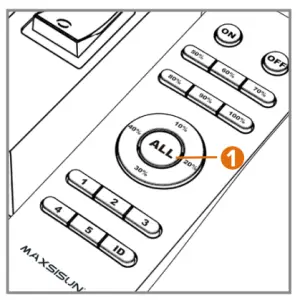 Connect remote to light