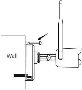 ZOSI C301 Wire-Free Battery Camera System - Mount the Anchoring