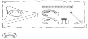 IKEA VIMMERN Kitchen Mixer Tap Handspray - fig 2