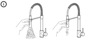 IKEA VIMMERN Kitchen Mixer Tap Handspray - fig 9