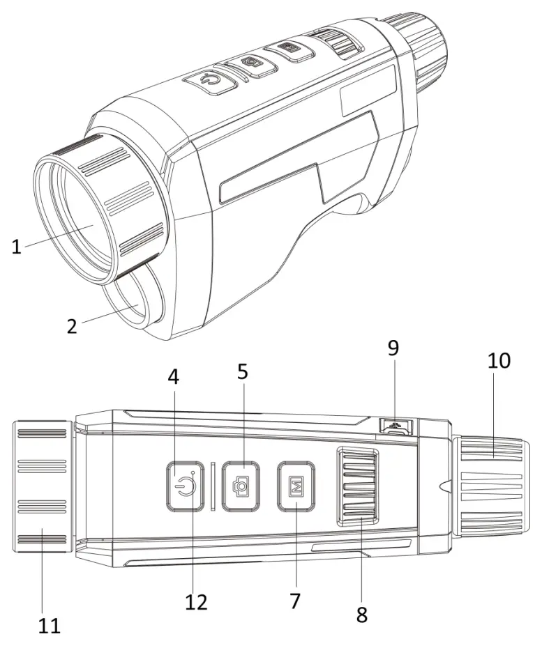 HIKMICRO GH25L Handheld Thermal Monocular Camera - fig 2