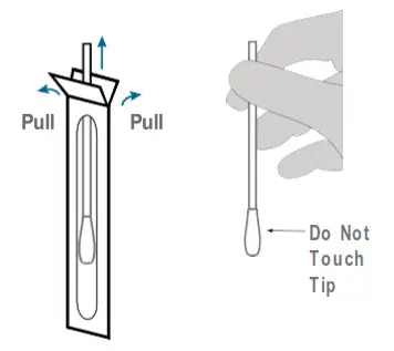 InBios SCoV 2 Ag Detect Rapid Self Test- swab tip
