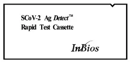 InBios SCoV 2 Ag Detect Rapid Self Test