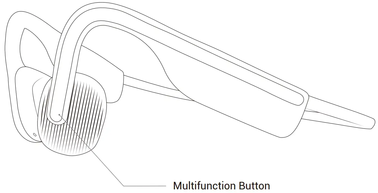 AFTERSHOKZ Openmove Wireless Bone Conduction Headphone - fig