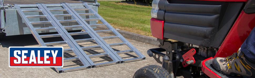 Sealey Flr680t 680kg Wide Tri-folding Motorcycle Trike Atv And Mini Tractor Aluminium Loading Ramp Instructions