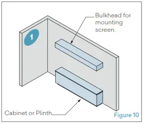 Krix MX-5MX-10 Modular Cinema Screen Loudspeaker System - SCREEN WALL CONSTRUCTION Fig 10