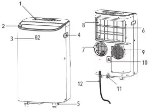 Whynter ARC-147WF Portable Air Conditioner- Air Conditioner