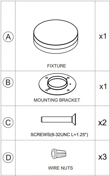 MAXIM 67662 Tuner 7-Inch Wide Disc LED Panel fig1