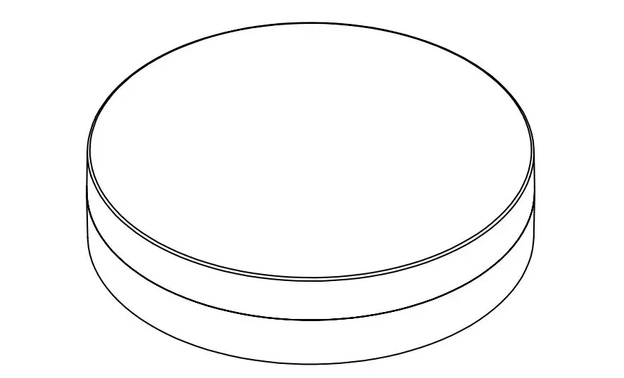 MAXIM 67662 Tuner 7-Inch Wide Disc LED Panel