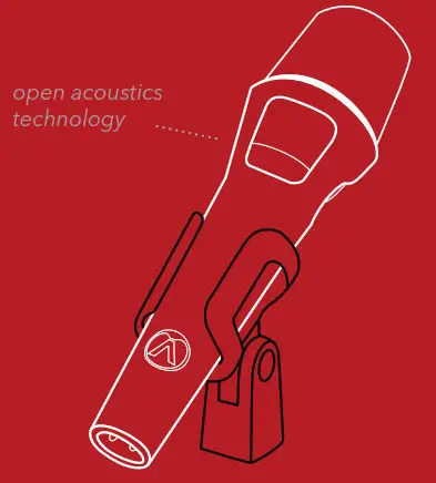 AUSTRIAN AUDIO OC707 True Condenser Vocal Microphone - OCH1 holder