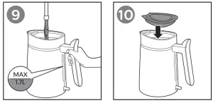 Descaling the kettle