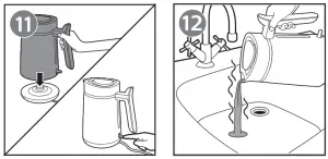 Descaling the kettle