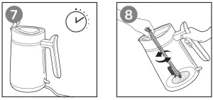 Descaling the kettle