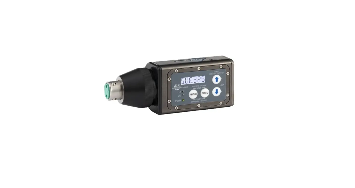 Lectrosonics Hma Wideband Plug-on Transmitter With Digital Hybrid Wireless Technology User Guide