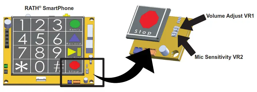 ORATH 2100-TSL Landline Solar Tower- Adjusting the Volume