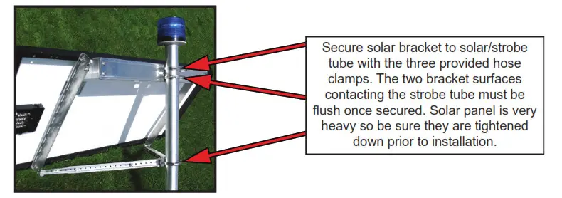 ORATH 2100-TSL Landline Solar Tower- Panel Installation 2
