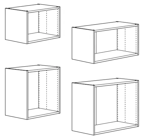 IKEA 103.309.72 PLATSA Body White fig1