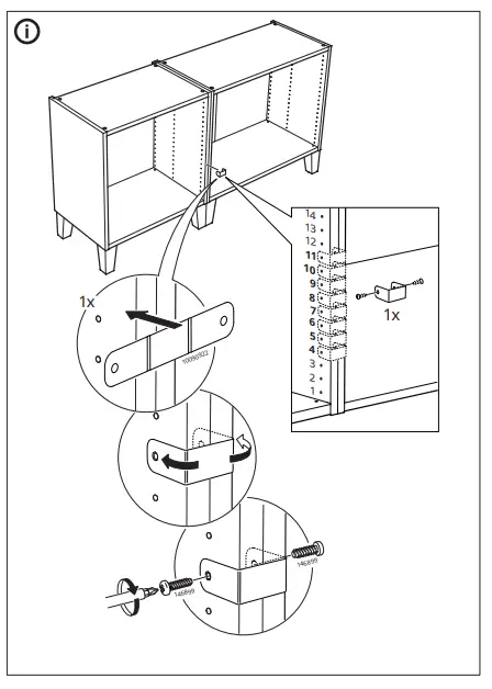 IKEA 103.309.72 PLATSA Body White fig10