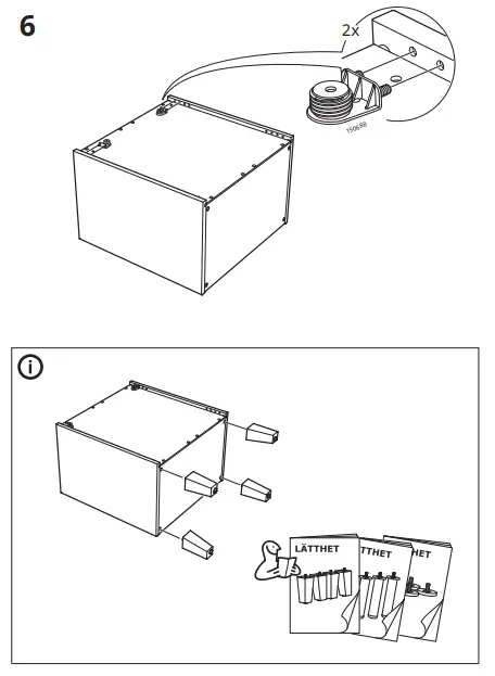 IKEA 103.309.72 PLATSA Body White fig6
