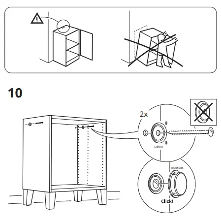 IKEA 103.309.72 PLATSA Body White fig9