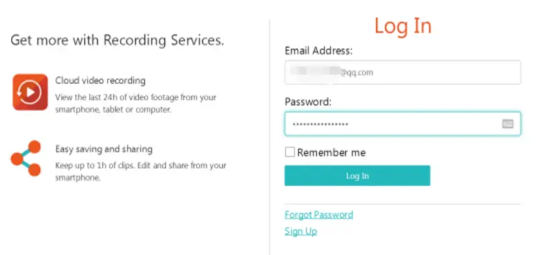 Shenzhen Zhiyun Iot 2AWRRPRD Cloud Wi Fi Camera- computer
