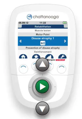 chattanooga Wireless Professional 4 Channel STD- CHOOSING A PROGRAMME 2