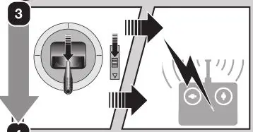 E-flite UMX Citation Longitude 30mm EDF Twin - Lower the throttle and throttle trim